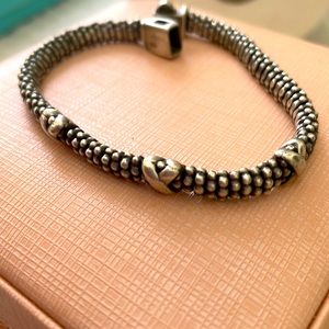 Lagos sterling silver bracelet